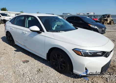 2025 Honda Civic Lx from USA, damaged, VIN 2HGFE2F2XSH556347